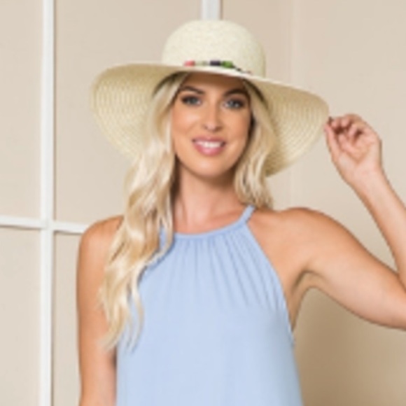 42Pops Daisy and Denim Sky Blue Halter Maxi Dress Size Medium - Picture 3 of 6